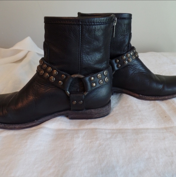 Frye Phillip Harness Boots - Picture 2 of 7